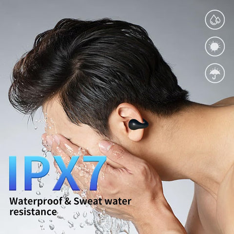 🔥2025 New Arrival - Ear Clip Style Bluetooth Translation Headset With Touch Screen