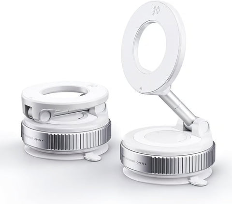 2025 Newest 360° Adjustable Vacuum Magnetic Suction Cup Phone Holder Mount