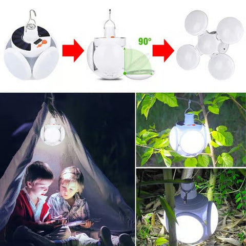 🔥2 in 1 Folding Solar Lamp