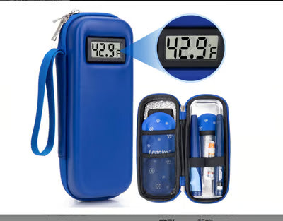 Insulin Cooler Travel Case with Temperature Display