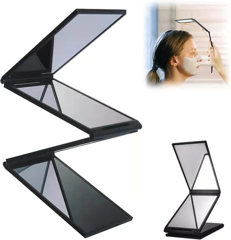 🔥Multi Angle Folding Mirror for Self Haircutting - Head Back View Available🔥