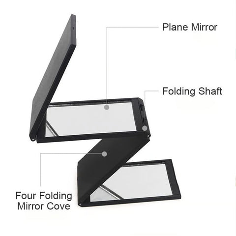 🔥Multi Angle Folding Mirror for Self Haircutting - Head Back View Available🔥