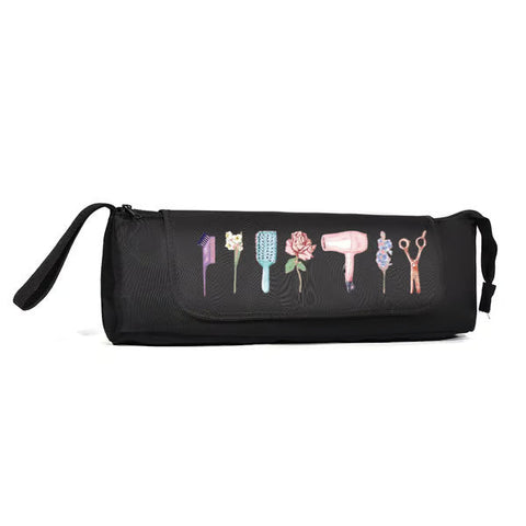 My Kit Where Tools Meet Blooms - Personalized Hair Tools Travel Bag