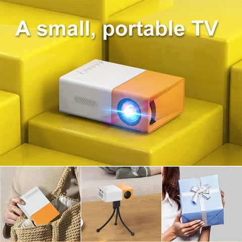 Portable Smart 1080P Movie Projector