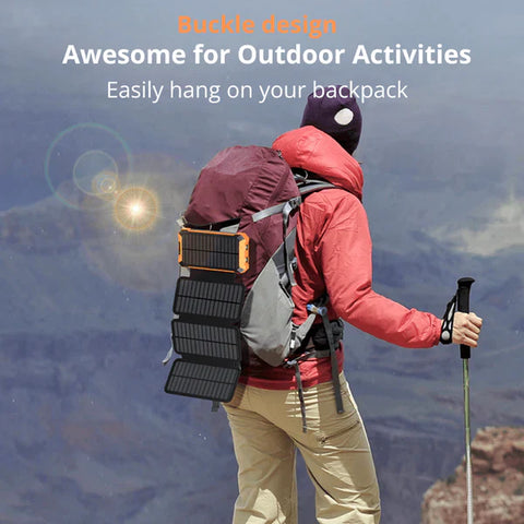 Solar Charger Power Bank Pro