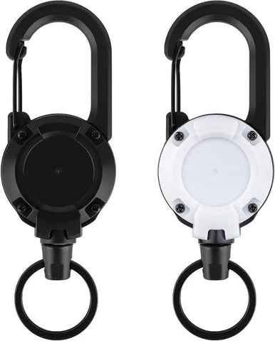 🔥Summer Hot Sale Promotion-49% OFF⏰-Outdoor Automatic Retractable Wire Rope Luya Tactical Keychain