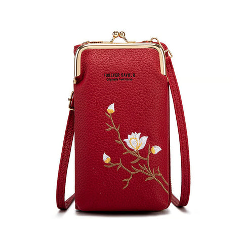 Women Sling Cross-Body Wallet